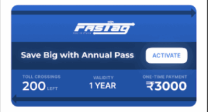 get fastag annual pass